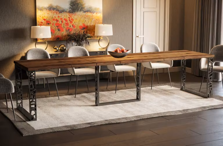 Tavolo allungabile EWEREST 130(290)x80 rovere monastero