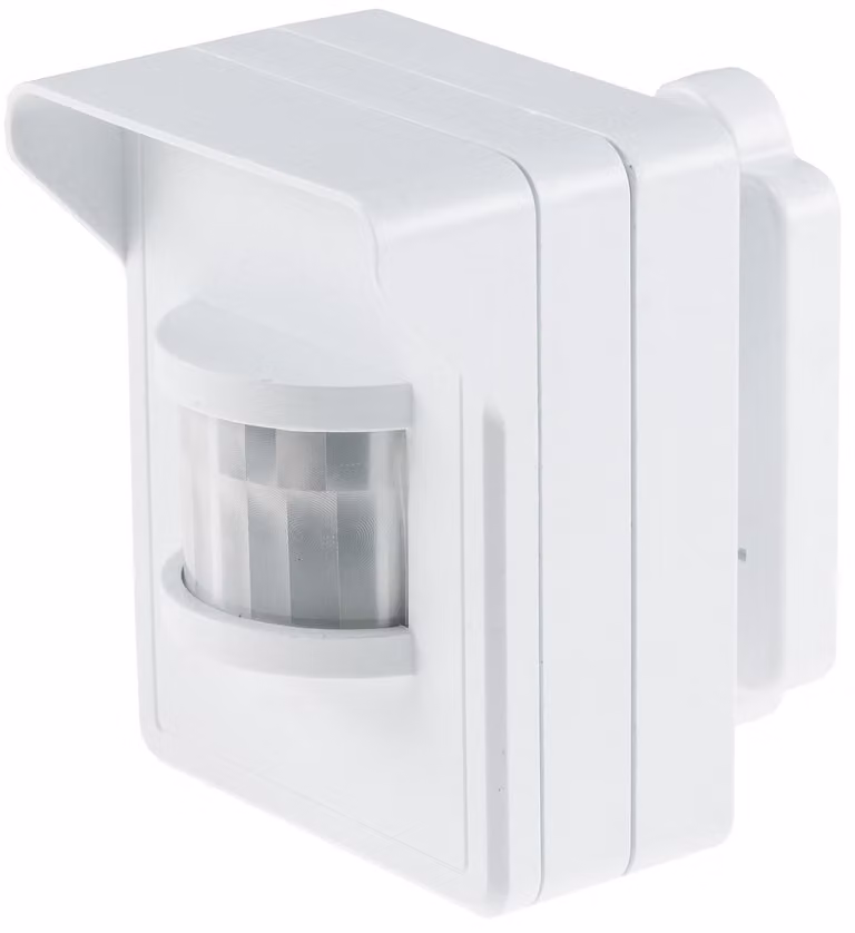Campanello senza fili Sensore PIR Rilevatore di movimento Pilota Porta Funzionamento a batteria IP44