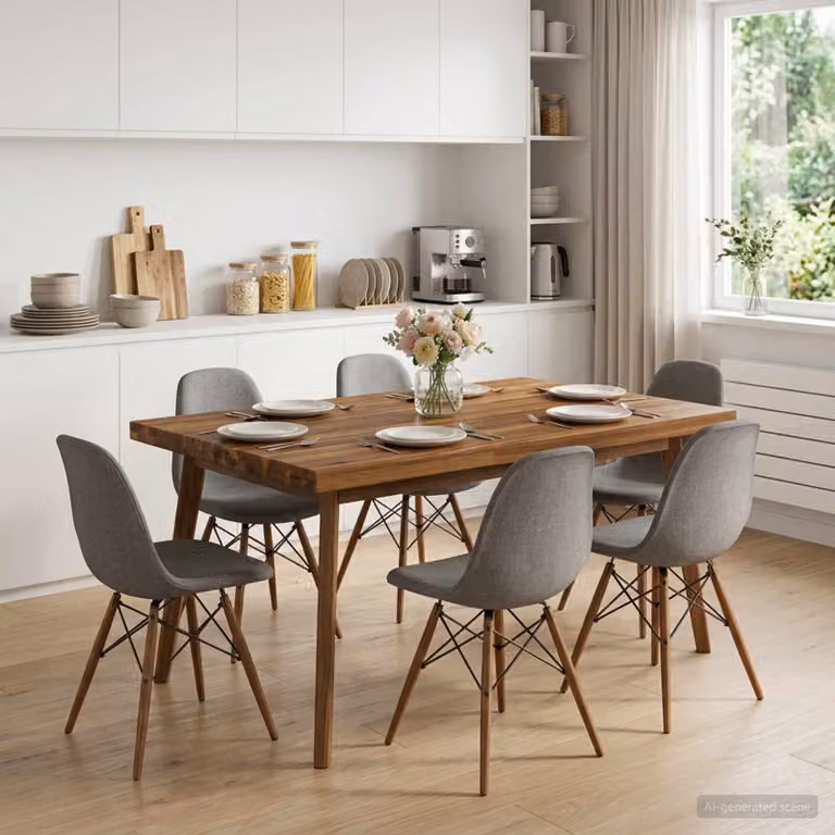 Piano del tavolo rettangolare in legno di acacia vidaXL, colore marrone, L: 80 cm, P: 70 cm, H: 3 cm