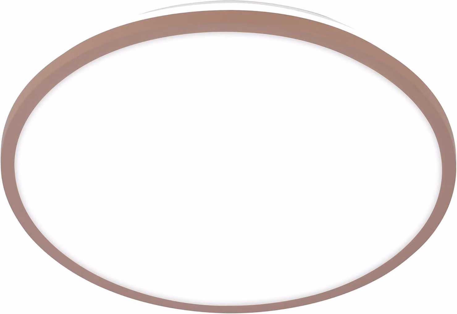 Briloner LANA Plafoniera LED, luce indiretta, luce bianca neutra, sabbia umbra, Ø28 x 4,2 cm