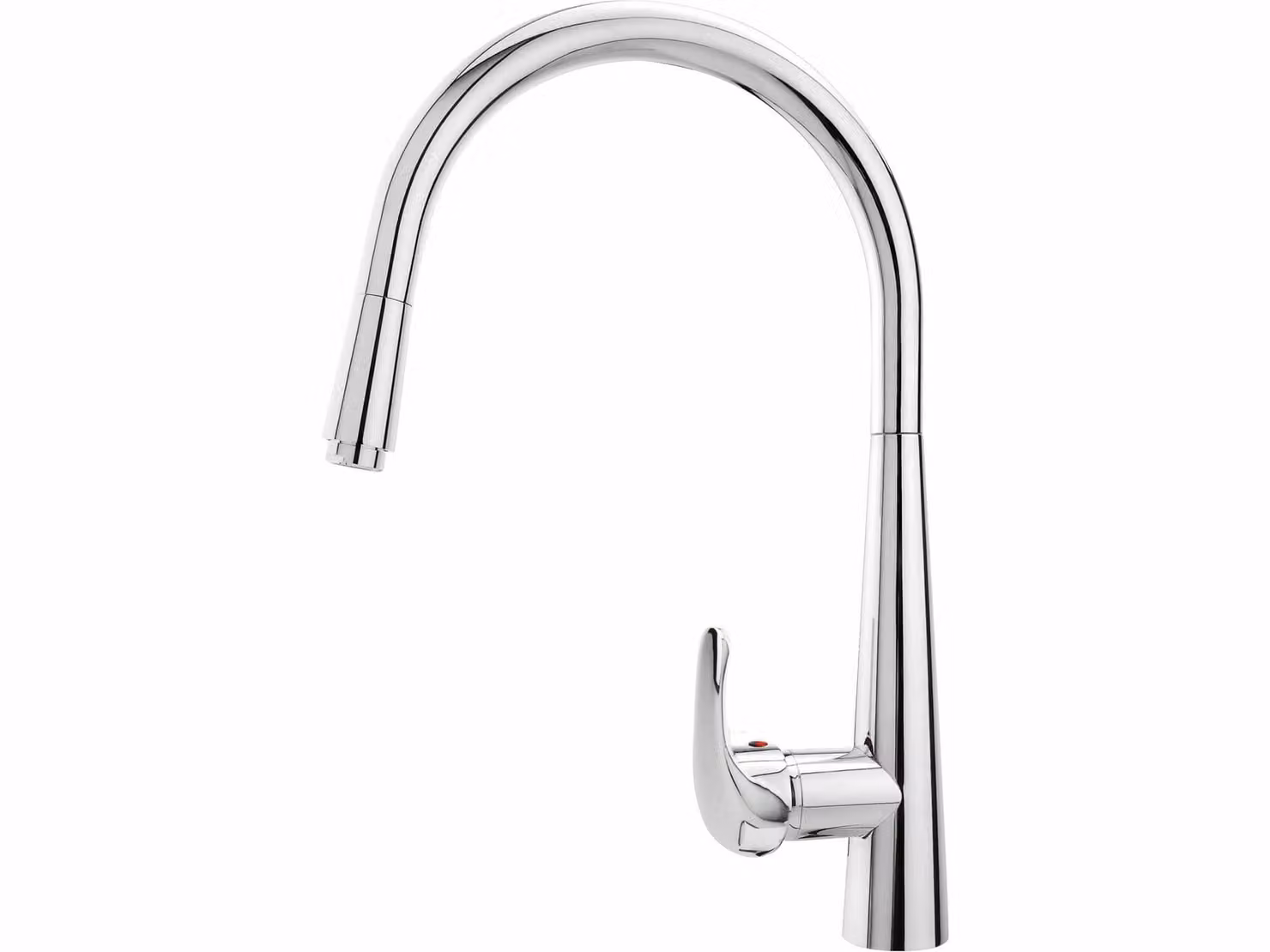 Miscelatore per lavabo con supporto telescopico, braccio superiore, cromo, BALLETTO