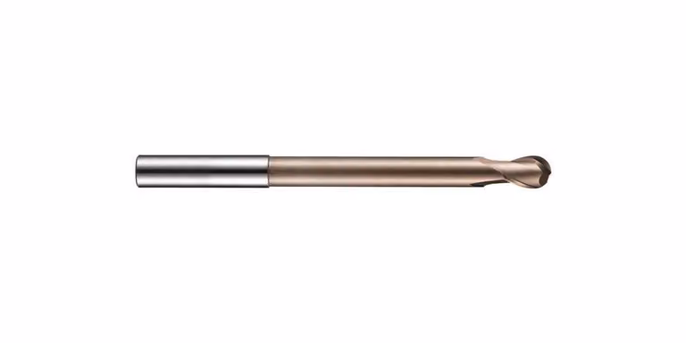 Fresa a raggio S233 D.14 mm, lunghezza inserto 110 mm, HM TiSiN, 2 taglienti