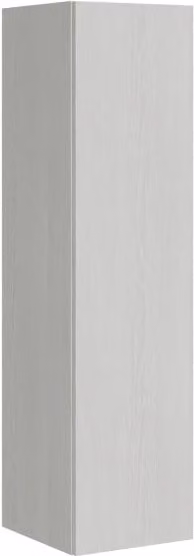 Pensile verticale L.40 H.153.6 P.39,2 sx-dx - Bianco Frassino