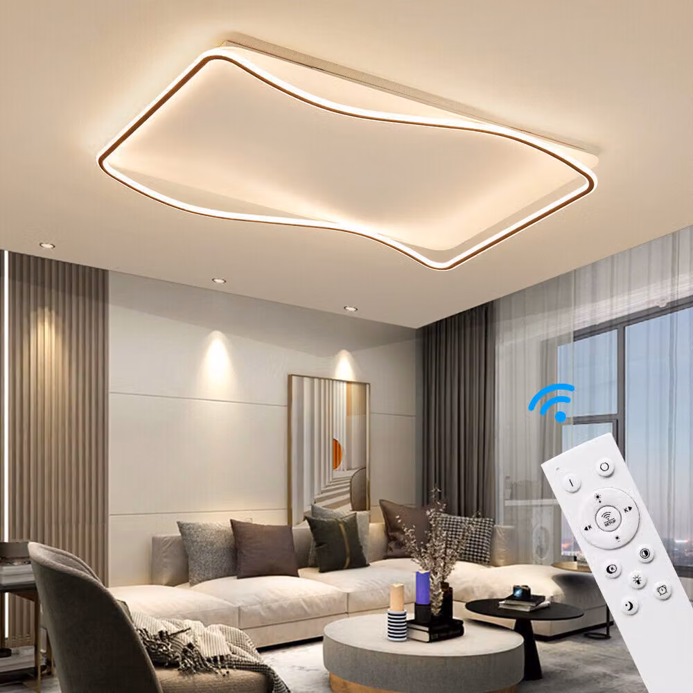 SX626-900x600 Plafoniera a LED con telecomando Colore della luce/luminosità regolabile