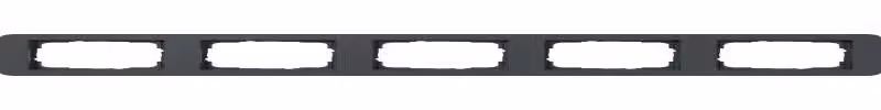 Cornice di copertura Gira 5f Gira E1 antracite 0215152