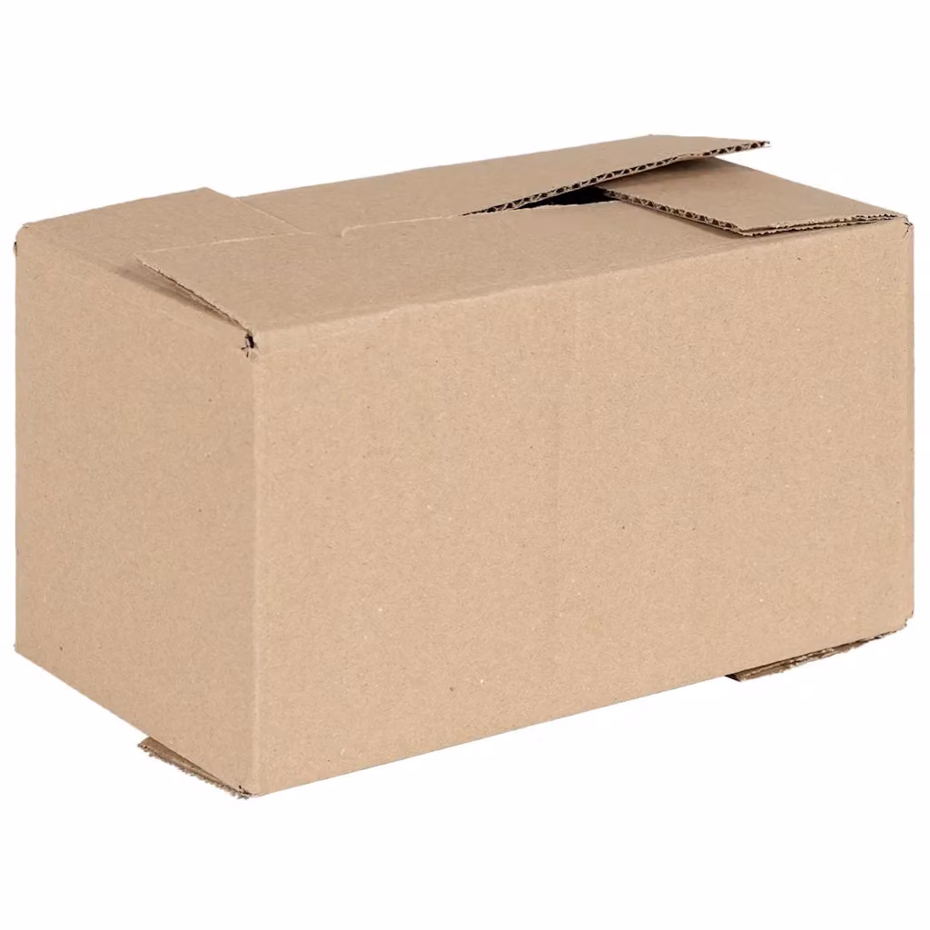 Set di 50 scatole pieghevoli vidaXL in cartone color beige e marrone, L 24 cm x P 13 cm x H 13 cm