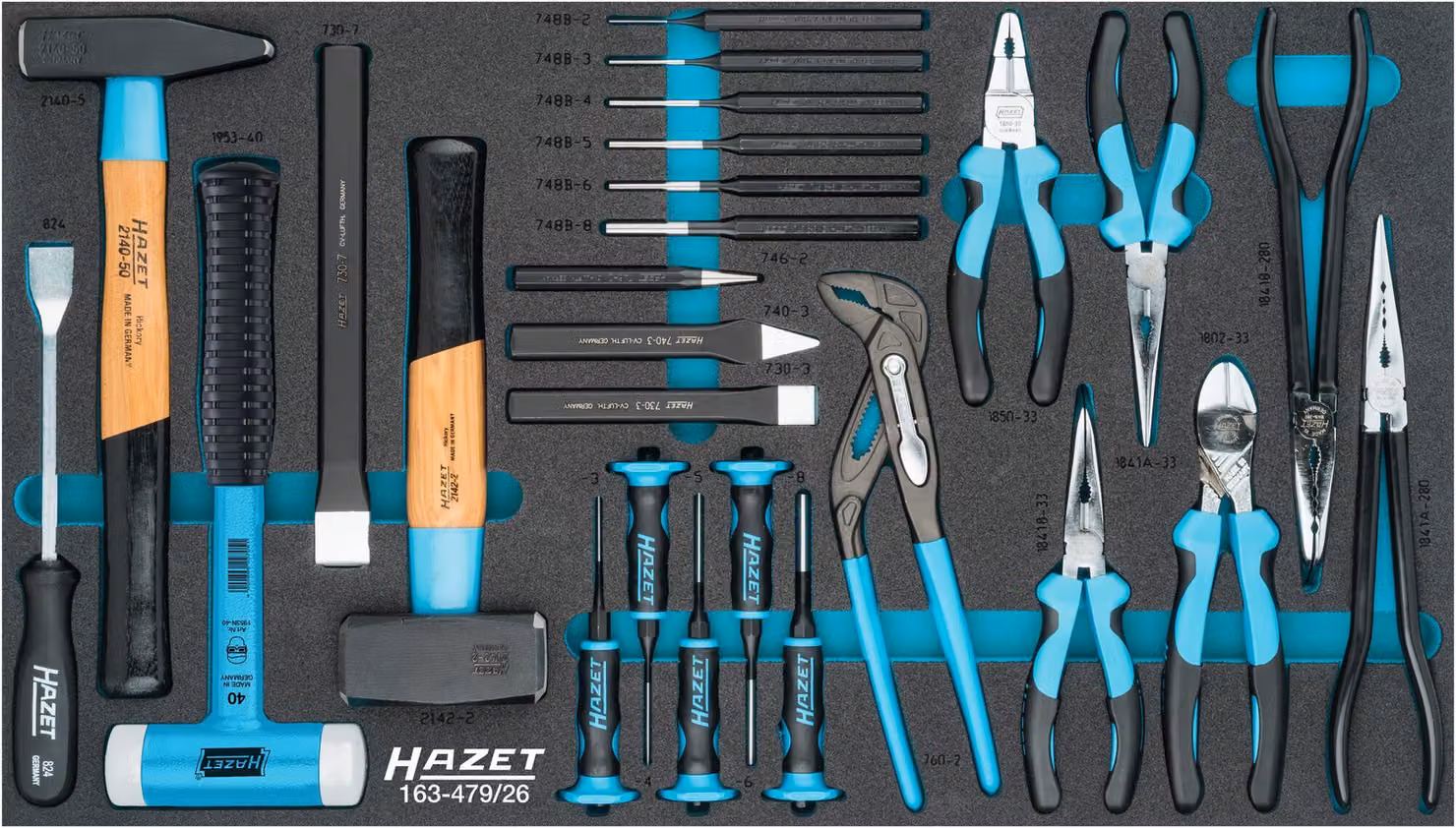 Set universale Hazet 163-479/26