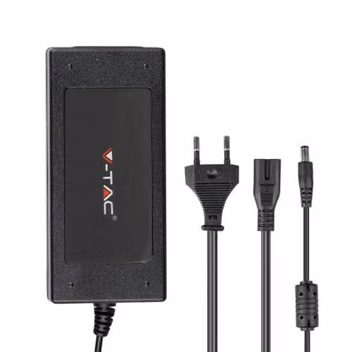 Alimentatore in Plastica 42W 12V 3,5A Plug&Play con Jack 2,1 Colore Nero IP44