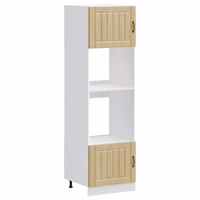Pensile da cucina | Armadi Forno 2 pz Lucca Rovere Sonoma in Legno Multistrato