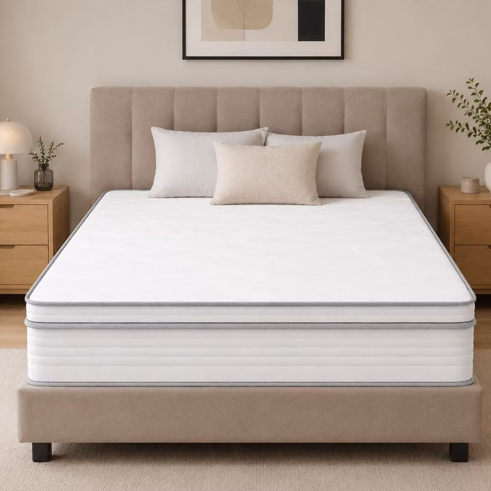 Materassi 90x200 cm, altezza 25 cm, materasso a molle insacchettate a 7 zone, classe di comfort H4, materasso a molle insacchettate, materasso a molle insacchettate di alta qualità, materassi con schiuma comfort