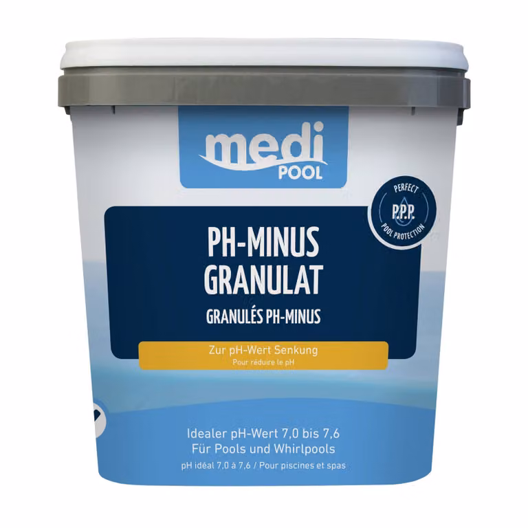 mediPOOL Abbassatore di pH, pH-Minus in granuli 5 kg