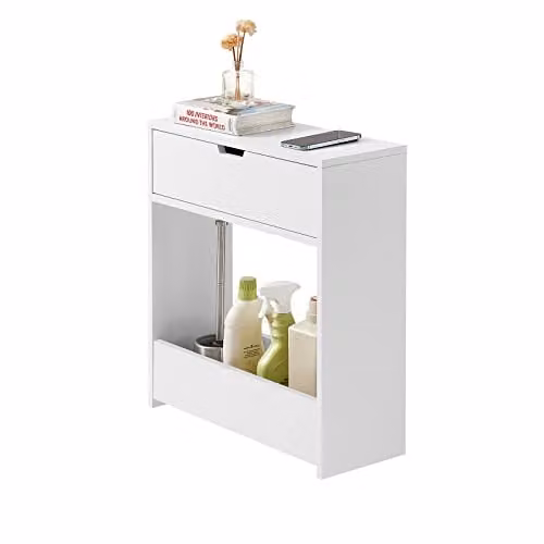 SoBuy Mobile Bagno Stretto Salvaspazio con Cassetti 20x55x60cm