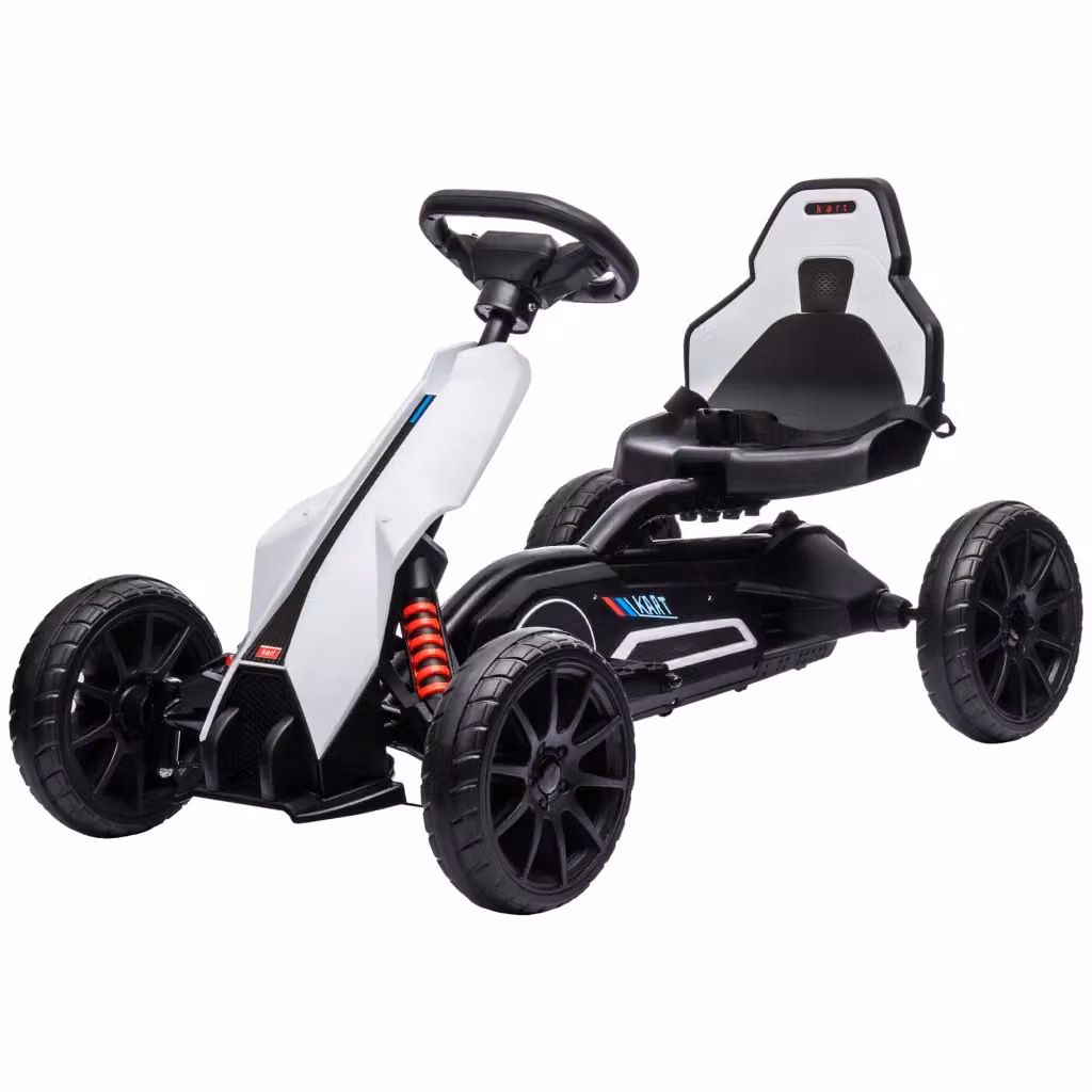 Auto elettrica per bambini Minimal 12V bianco – 2