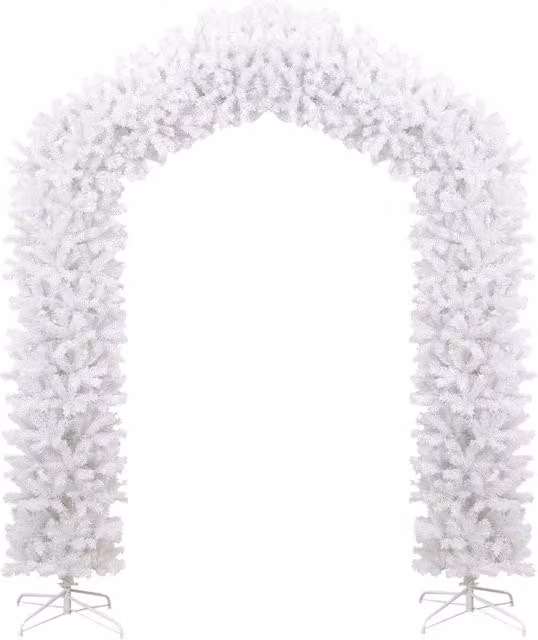 Albero di Natale ad Arco Bianco 270 cm 345093