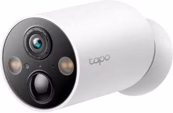 Telecamera di sicurezza IP esterna TP-Link Tapo C425 bianca con batteria e connessione WiFi