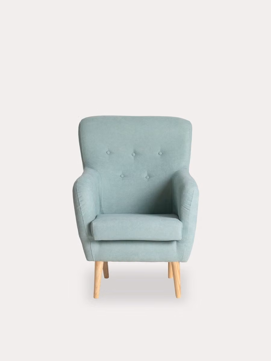 Poltrona imbottita Orsay verde Kenay Home – 2
