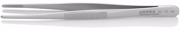 Pinzette di precisione rotonde 3,5 mm x 145 mm, in acciaio inossidabile, Knipex | 4003773054962