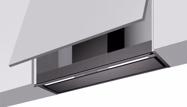 CAPPA PROFILE INCASSO cm 56 - Nera -700 m3/h DRY DROP