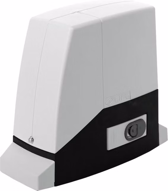 Motoriduttore per cancelli scorrevoli industriali Life AC15RM DL in acciaio bianco