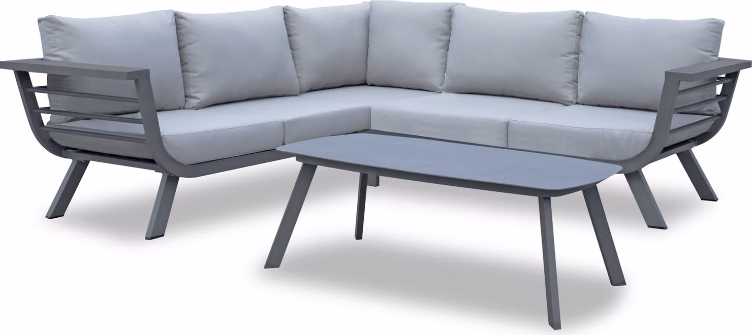 Garden Pleasure 305431 Garden Pleasure Aurelia Loungegruppe grau