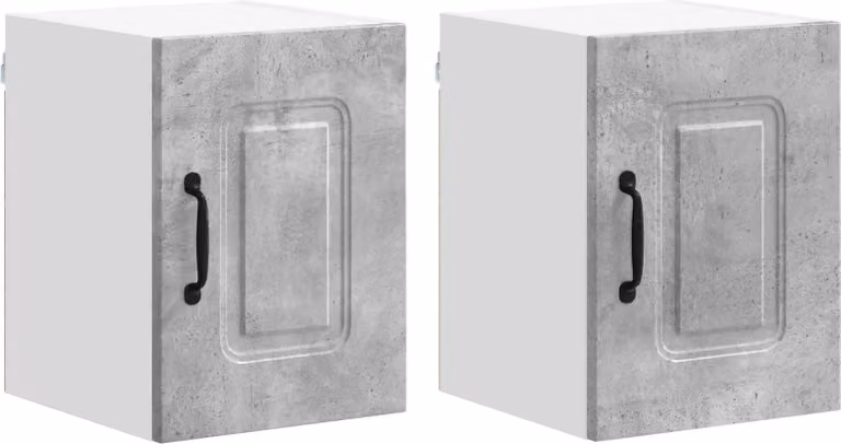 Pannello lavastoviglie Kalmar 2 pcs Grigio cemento