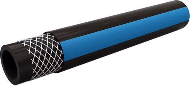 Tubo per irrorazione Refittex FITT nero in PVC e poliestere 40 bar 10 x 16 mm