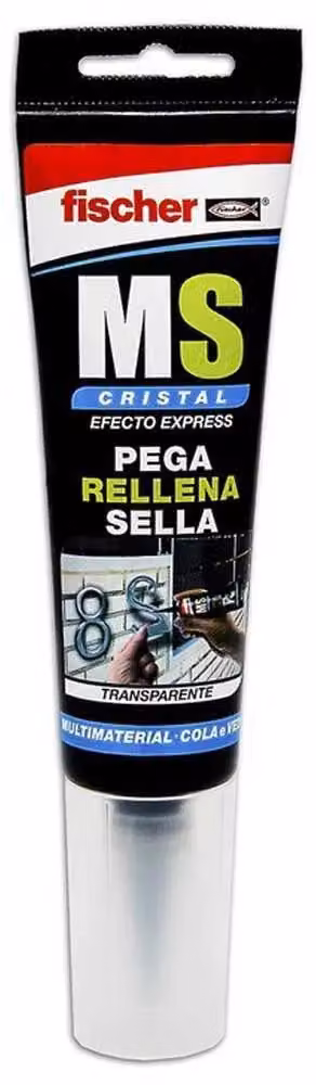Sigillante adesivo trasparente Ms 519029 fischer 80ml