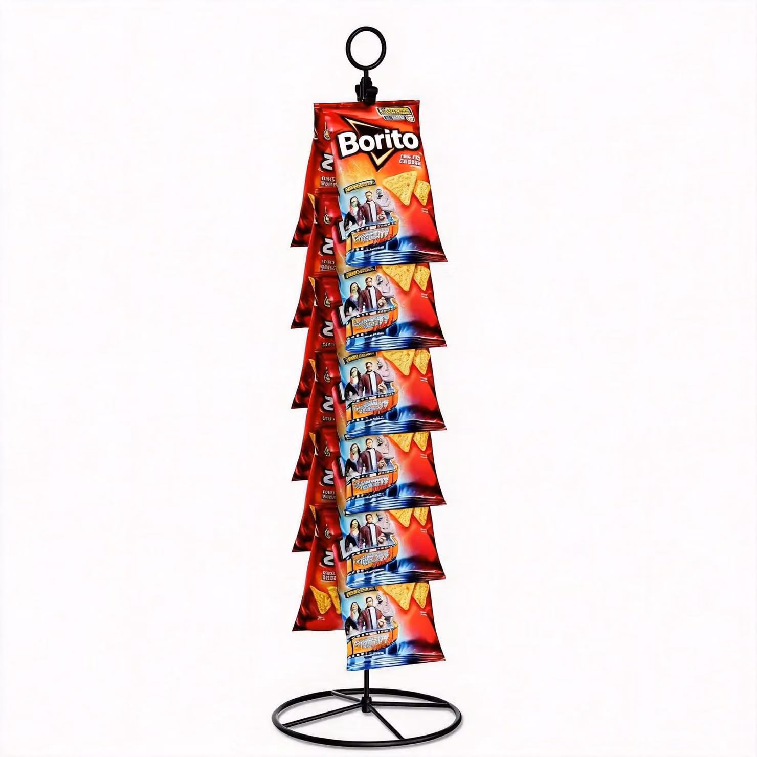 Solidchoice - Organizzatore per snack con 14 clip, ideale per feste e ufficio