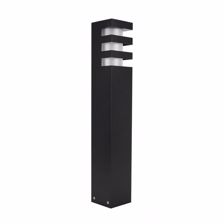 Paletto da giardino 50 cm 1xE27 nero IP54 SU-MA RADO RADO 2 BL