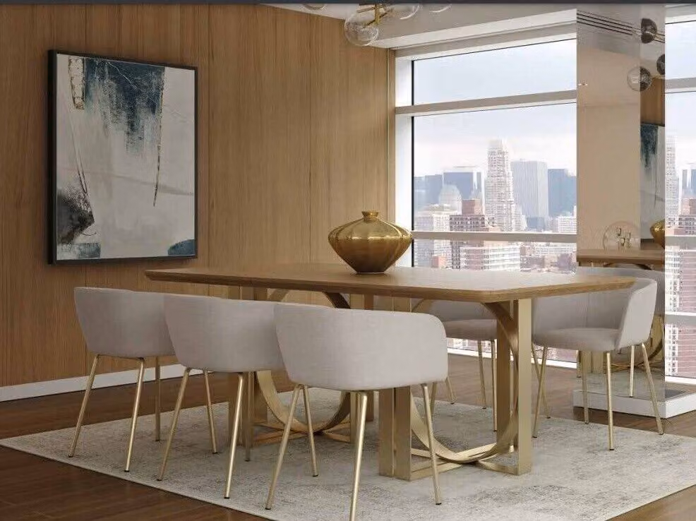 Stühle Sessel Esszimmerstuhl Esszimmer Stühl Stoff Lehn Holz Luxus Sitz