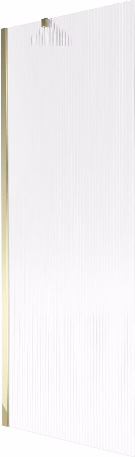 Mexen Next paravento da bagno a 1 anta 70 x 150 cm, striato, dorato - 895-070-000-00-09-50