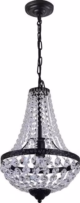 Lampada a sospensione, design retrò, lussuosa superficie in cristallo, M-8804-H