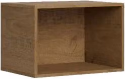 Pensile a giorno Itamoby per cucina in finitura Quercia Natura, L/P/H: 60 x 39,2 x 40 cm e 40 x 39,2 x 60 cm