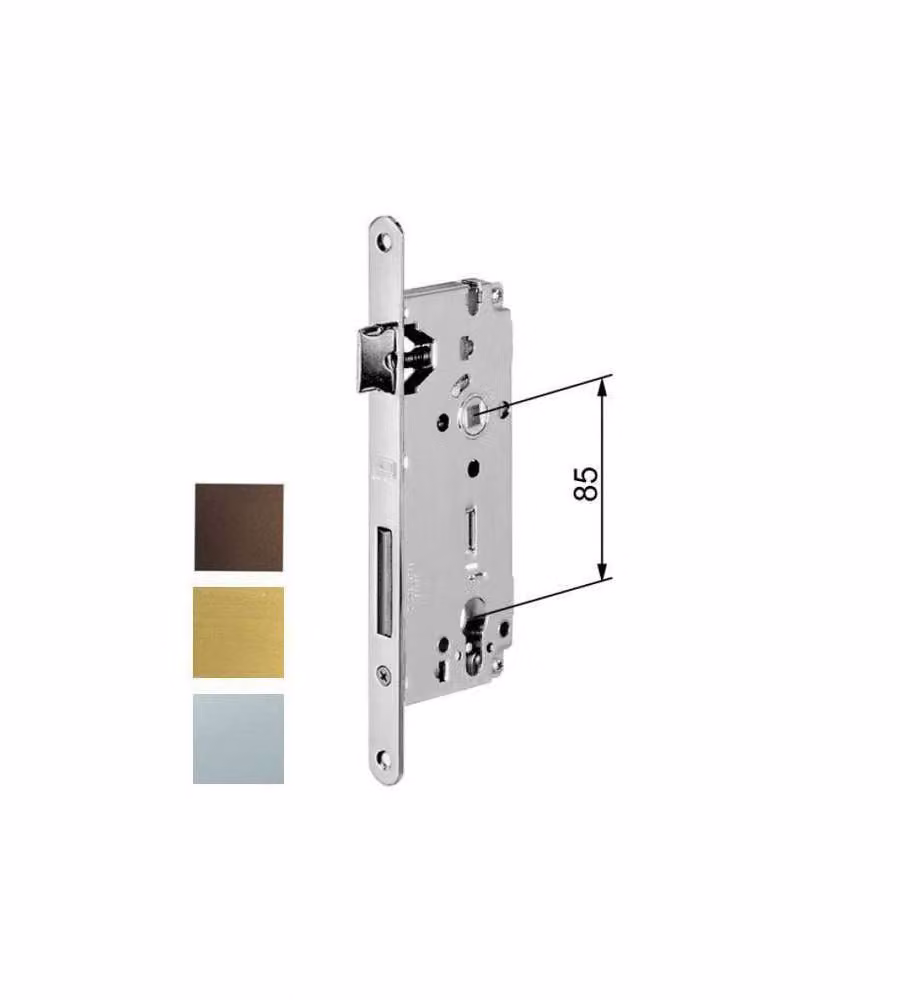 Serratura Inf.Legno Duo E60 Bronzata 851 Agb