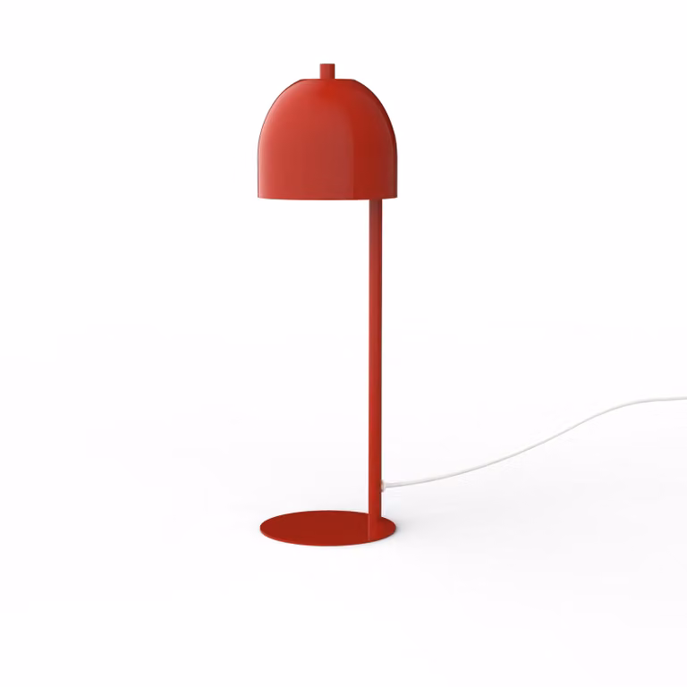 Lampada Da Tavolo Campanella Monocolore Lucida
