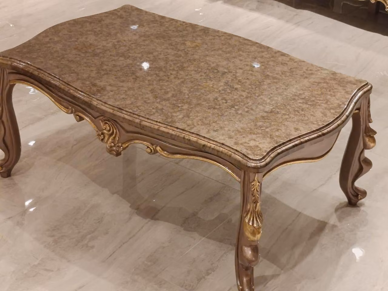 Tavolino da salotto in legno mobili di design lusso tavoli eleganti immediatamente