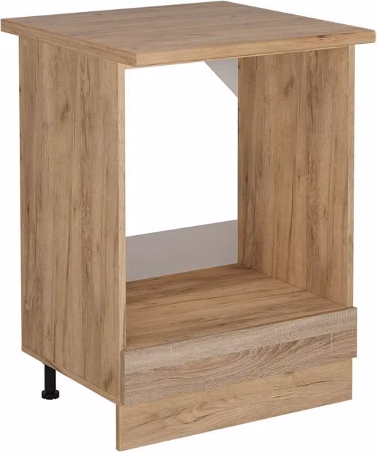 Mobile per forno da incasso Vicco R-Line Sonoma Rovere dorato, L: 60 cm, H: 81,6 cm, P: 60 cm