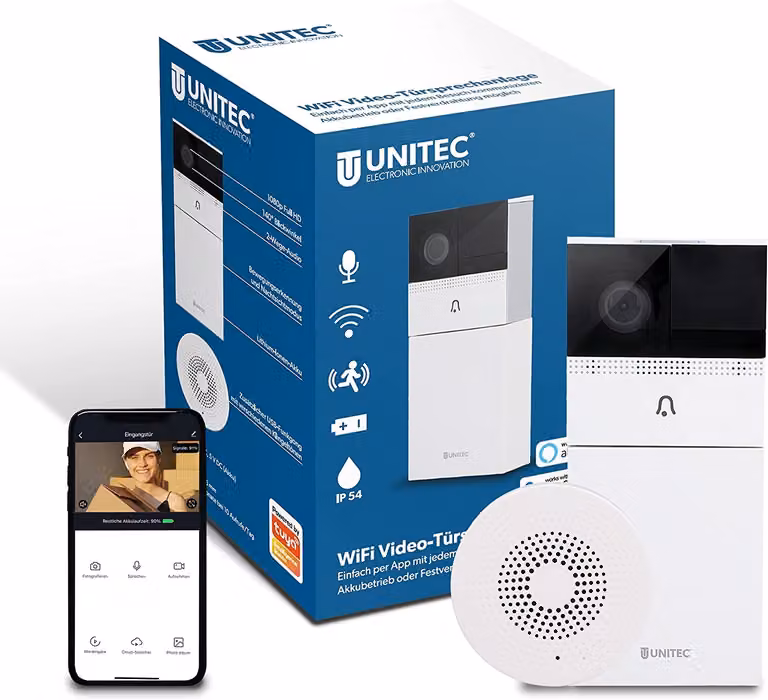 Sistema videocitofonico WiFi UNITEC