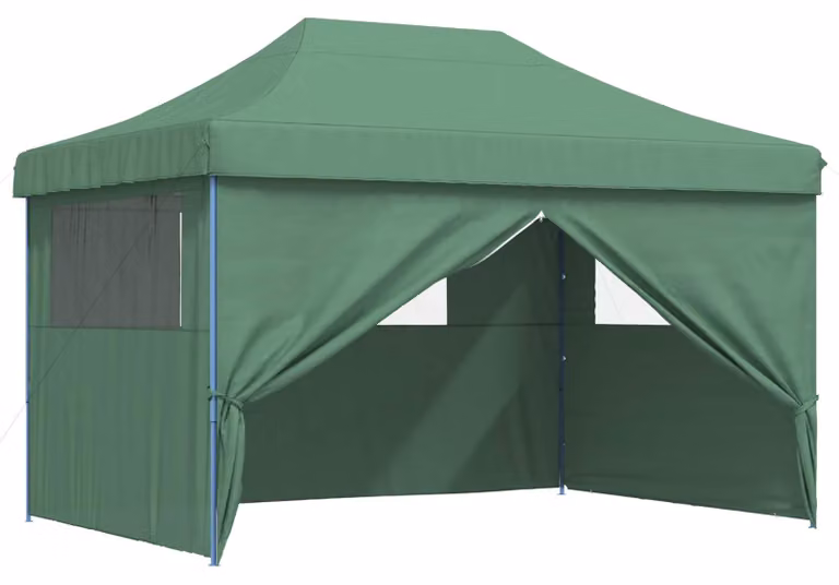 Tenda Party Verde 279 x 410 x 315 cm Tessuto Oxford