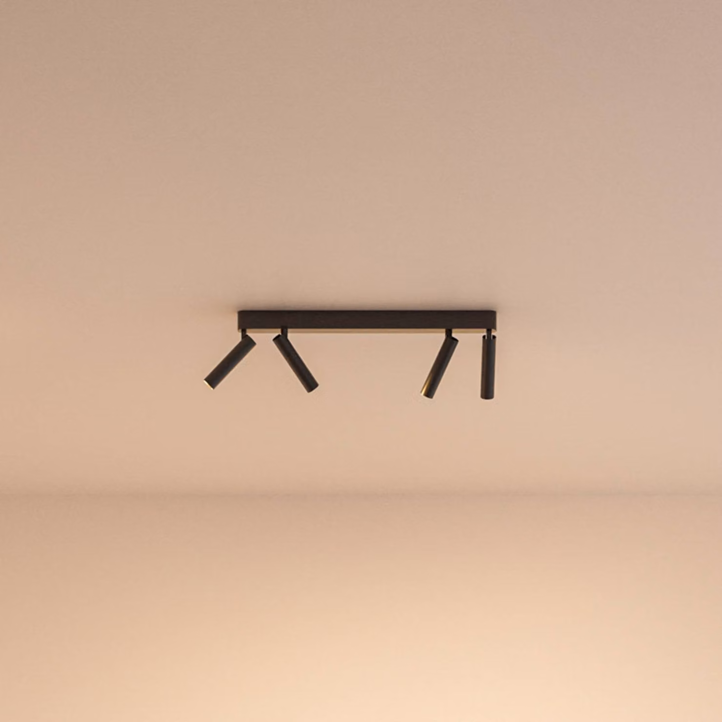 Wever & Ducré Lighting WEVER DUCRÉ Faretto da soffitto LED Match 4.0 nero 2.700 K 4.0, dimmerabile, Nero, Soggiorno / Sala da pranzo, Alluminio, Moderno, Downlight