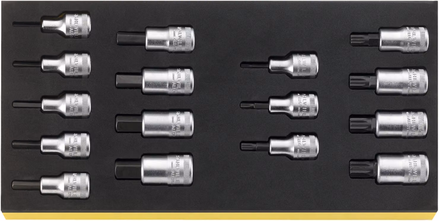 Stahlwille Set di inserti Tcs da 1/2" inserti TCS 54/54X/16
