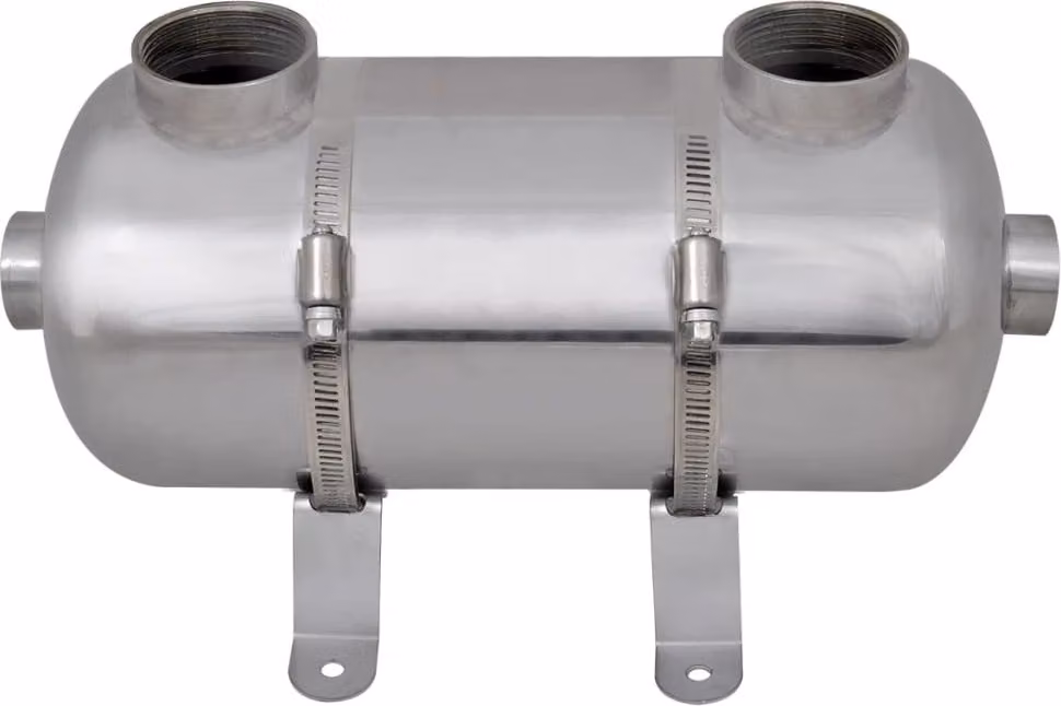Scambiatore di calore per piscina 355 x 134 mm 40 kW