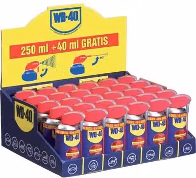 Confezione da 30 pezzi di Lubrificante Spray WD-40 Multi-Purpose Aerosol da 250 ml