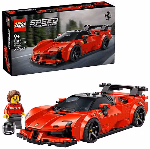LEGO Speed Champions Ferrari SF90 XX Auto sportiva Stradale Rossa 77254