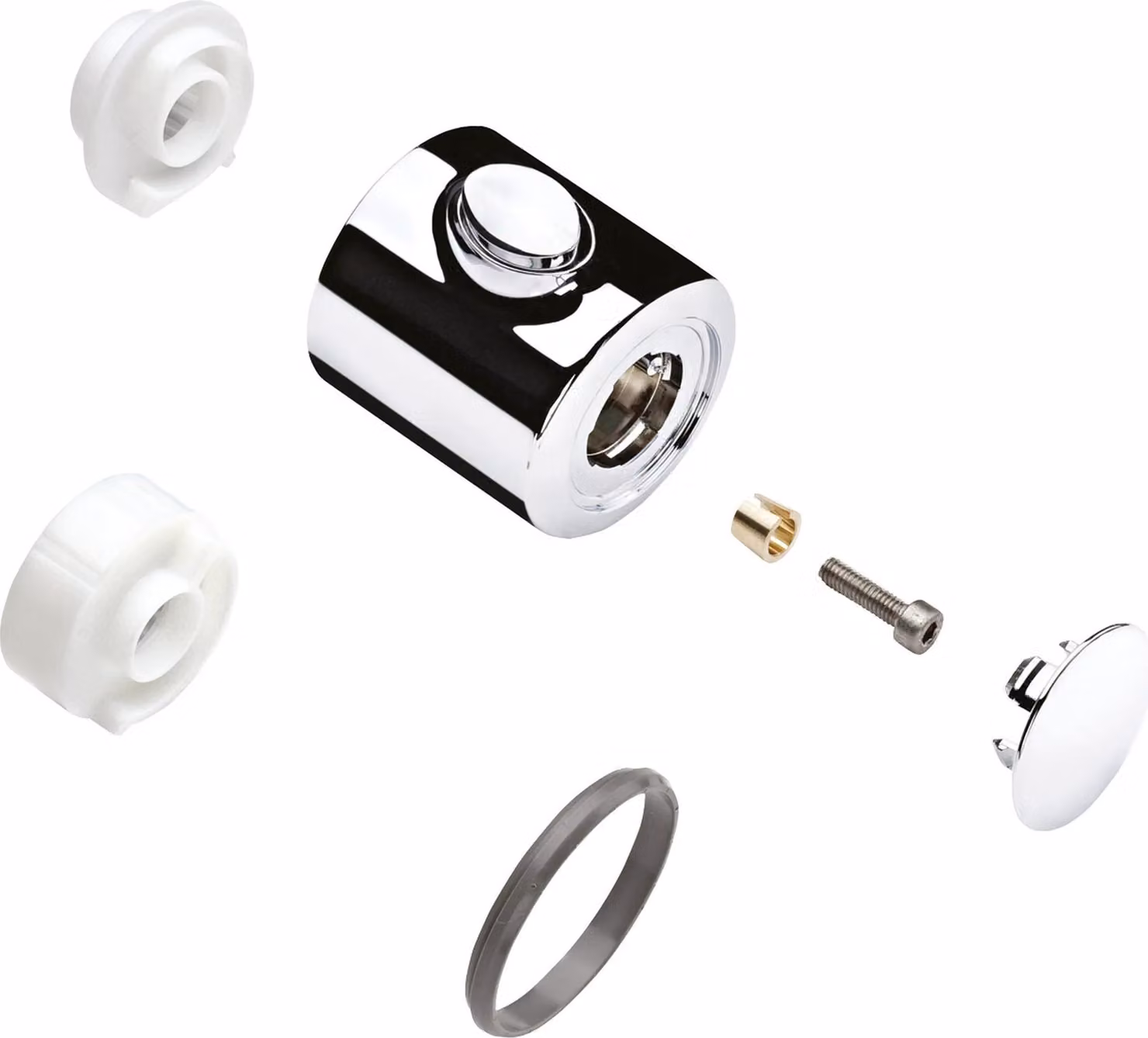 Maniglia termostatica hansgrohe Ecotat 1001 SL cromata, 1 pz.