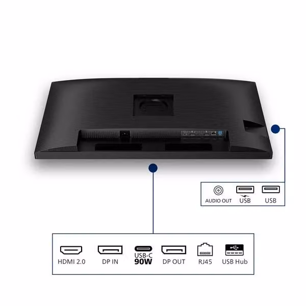 Monitor Philips 32B2U3601/00 da 31,5 pollici con pannello IPS QHD 2560x1440, 100Hz, Nero – 2
