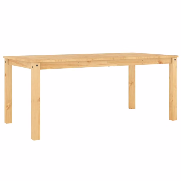 Tavolo da Pranzo PANAMA Grigio 180x90x75 cm Legno Massello Pino