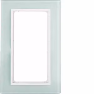 Berker 13096909 Cornice in vetro con ampia apertura, bianco polare, Berker B.7
