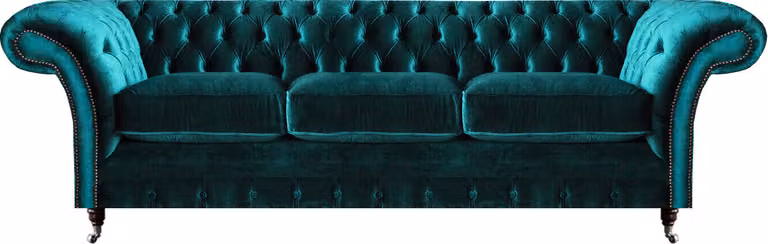 Chesterfield Sofa Dreisitzer Couch Polstermöbel Wohnzimmer Möbel