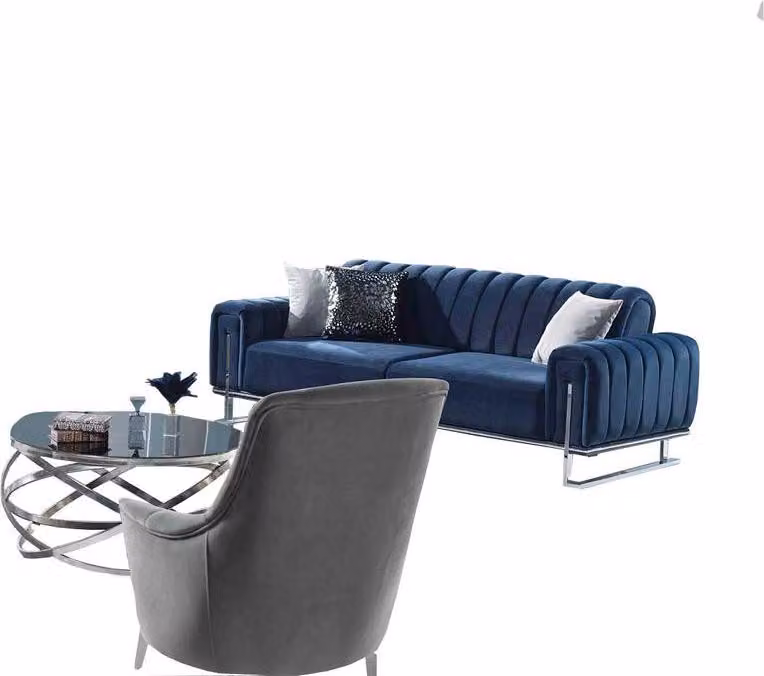 Sofa 3-Sitzer Couch Relaxgarnitur Wohnzimmer 2tlg Lounge-Garnitur Komplettsofa